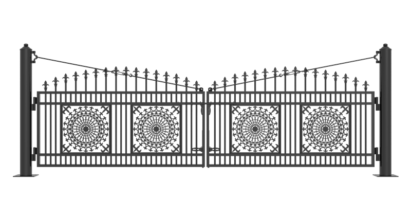 디자인 창살 아치형