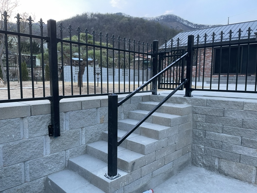 디자인 창살 일자형