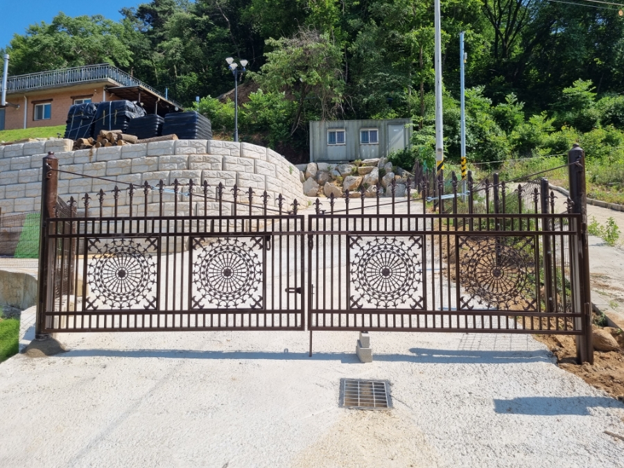 디자인 창살 아치형